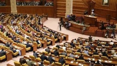 پولیس کے اختیارات، لیہ میں طوفانی پی اے سیشن پر سیلاب کا راج