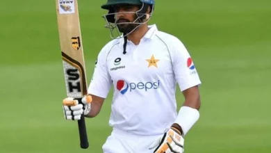 پاکستان کے انگلینڈ کے اوپنر بابر کی فٹنس کے بادل چھا گئے۔