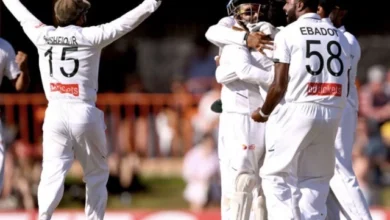 بنگلہ دیش نے آسٹریلیا میں پہلی ٹیسٹ جیت کر تاریخ رقم کر دی۔ بنگلہ دیش نے آسٹریلیا میں پہلی ٹیسٹ جیت کر تاریخ رقم کر دی۔