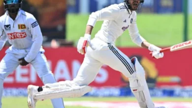 بھارت نے سری لنکا کے پہلے ٹیسٹ میں 294 رنز کی برتری کو بڑھا دیا۔