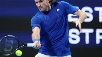 Tsitsipas نے Lehecka کو ہرا کر یو ایس اوپن مہم کو بڑھایا