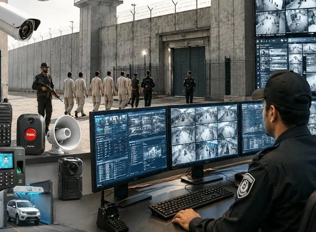 پنجاب کی جیلوں کو اے آئی سے چلنے والا سیکیورٹی سسٹم ملے گا۔ پنجاب کی جیلوں کو اے آئی سے چلنے والا سیکیورٹی سسٹم ملے گا۔