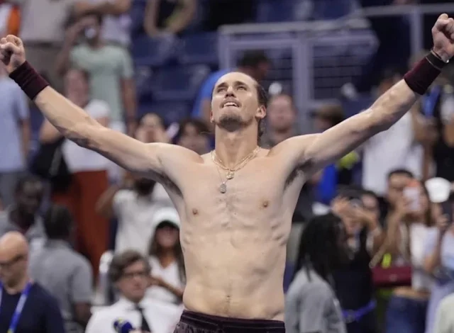 Zverev یو ایس اوپن کے پانچ سیٹ کے مہاکاوی سے بچ گئے۔