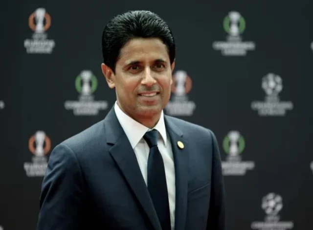 پی ایس جی کے صدر ناصر الخلیفی زیر تفتیش ہیں۔ پی ایس جی کے صدر ناصر الخلیفی زیر تفتیش ہیں۔