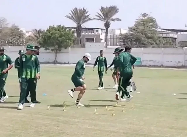 پاکستان نے ایشین گیمز مینز کرکٹ کی ٹریننگ شروع کر دی۔ پاکستان نے ایشین گیمز مینز کرکٹ کی ٹریننگ شروع کر دی۔