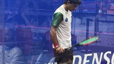 عرفان نے ایشین گیمز اسکواش کے سیمی فائنل میں پہنچنے کے لیے بھارتی حریف کو ڈبو دیا۔