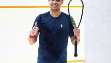 عاصم خان اے بی سی اوپن اسکواش چیمپئن شپ کے کوارٹر فائنل میں پہنچ گئے۔