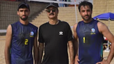 کراچی میں بیچ والی بال کے مقابلے شروع ہو گئے۔
