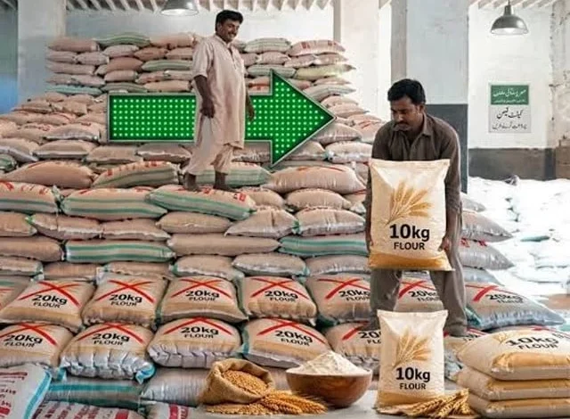 10 کلو سے زائد آٹے کے تھیلوں پر پابندی 10 کلو سے زائد آٹے کے تھیلوں پر پابندی