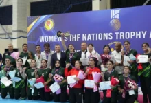 پاکستانی خواتین نے IHF نیشنز ٹرافی میں ہینڈ بال کا کانسی کا تمغہ جیت لیا۔