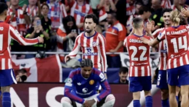 Atletico نے کیرک کی جدوجہد کرنے والی مانچسٹر یونائیٹڈ کو شکست دی۔