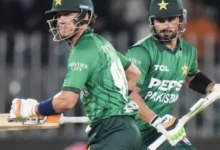 معاذ صداقت ٹی ٹوئنٹی رینکنگ میں 187 درجے ترقی کر گئے۔