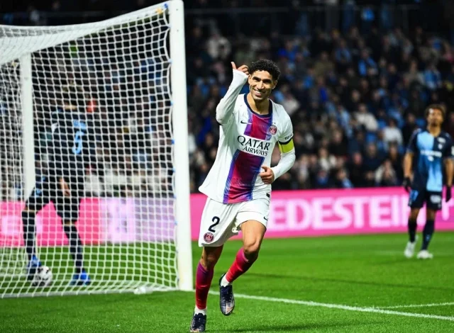 حکیمی PSG رپ لی ہاورے کے کردار میں ہیں۔